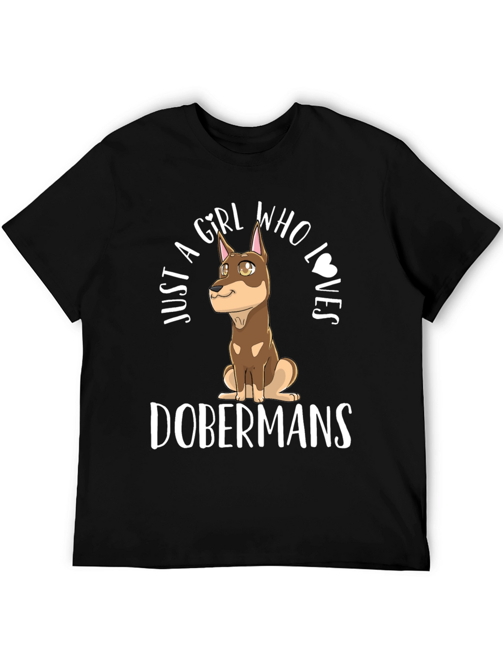 Doberman Girls T-Shirt - Dog Lover Tee