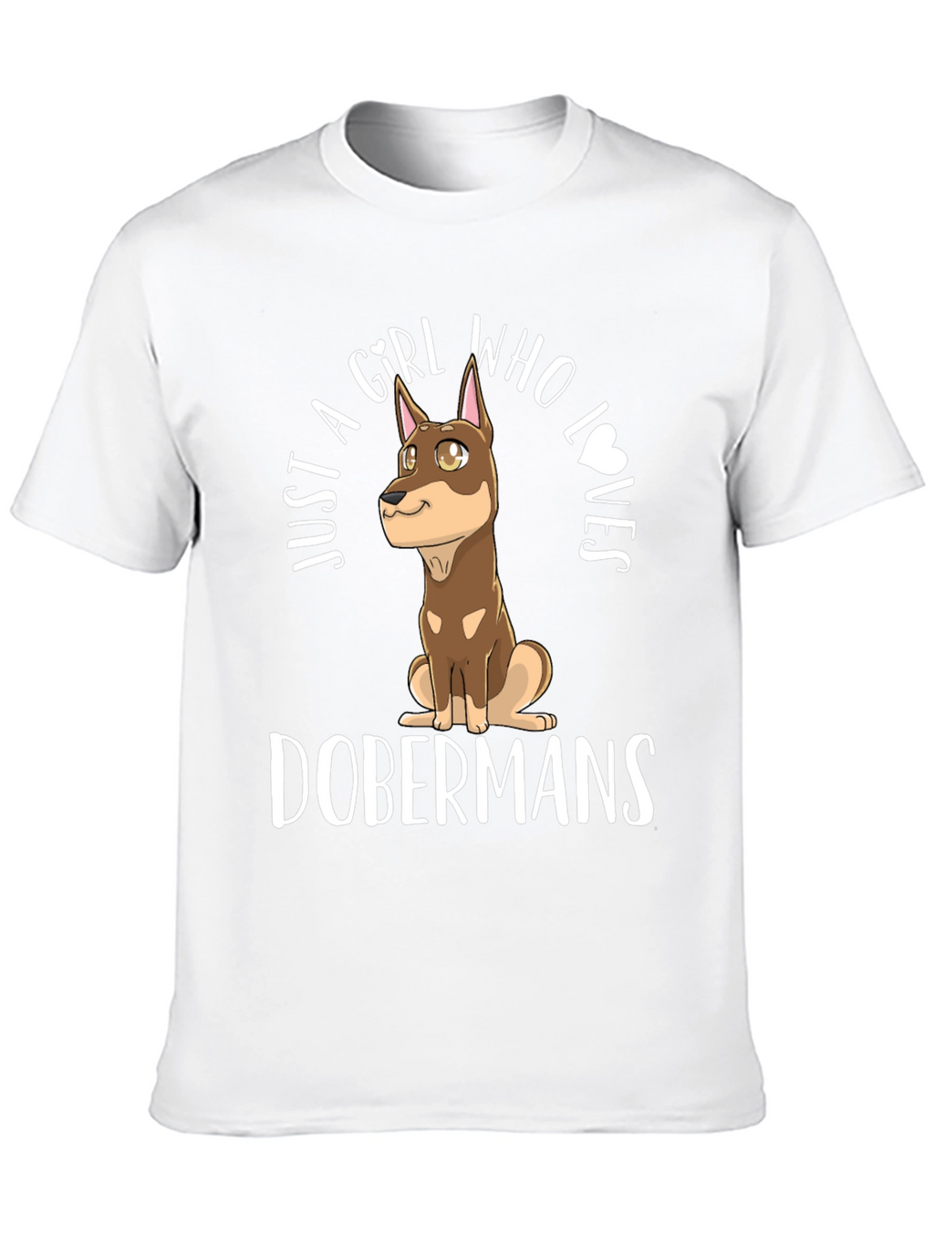 Doberman Girls T-Shirt - Dog Lover Tee
