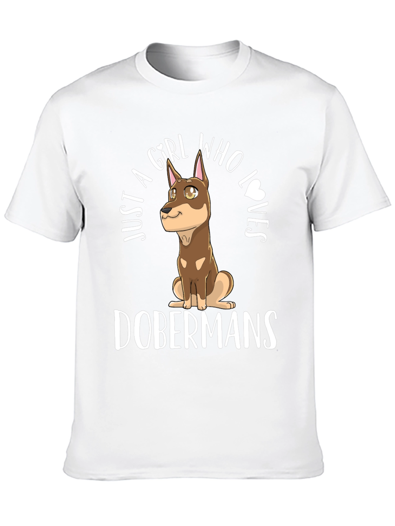 Doberman Girls T-Shirt - Dog Lover Tee