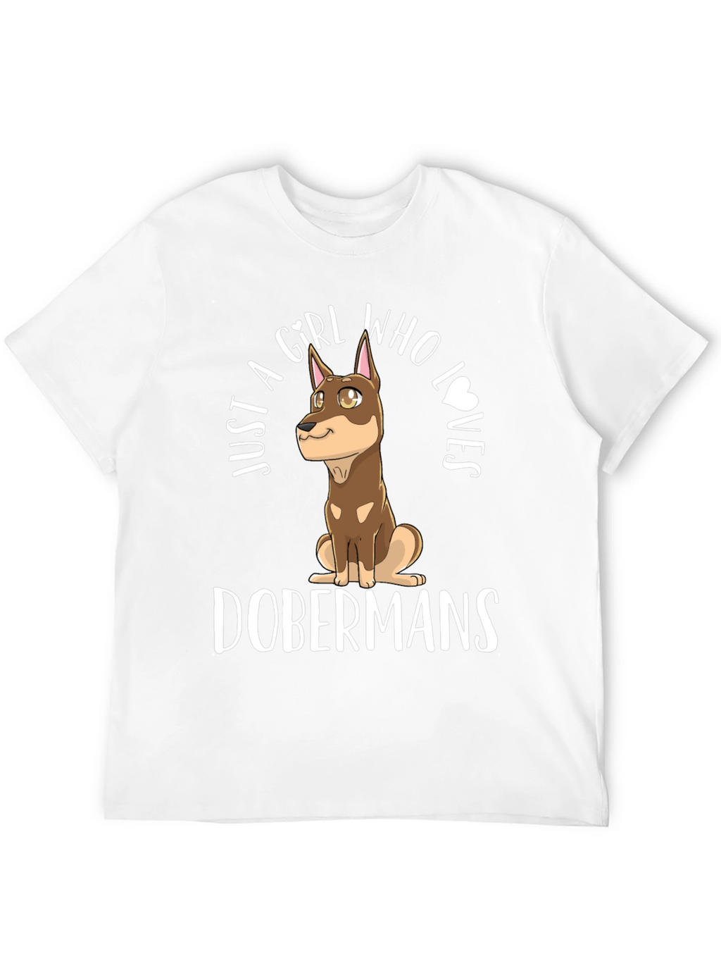 Doberman Girls T-Shirt - Dog Lover Tee