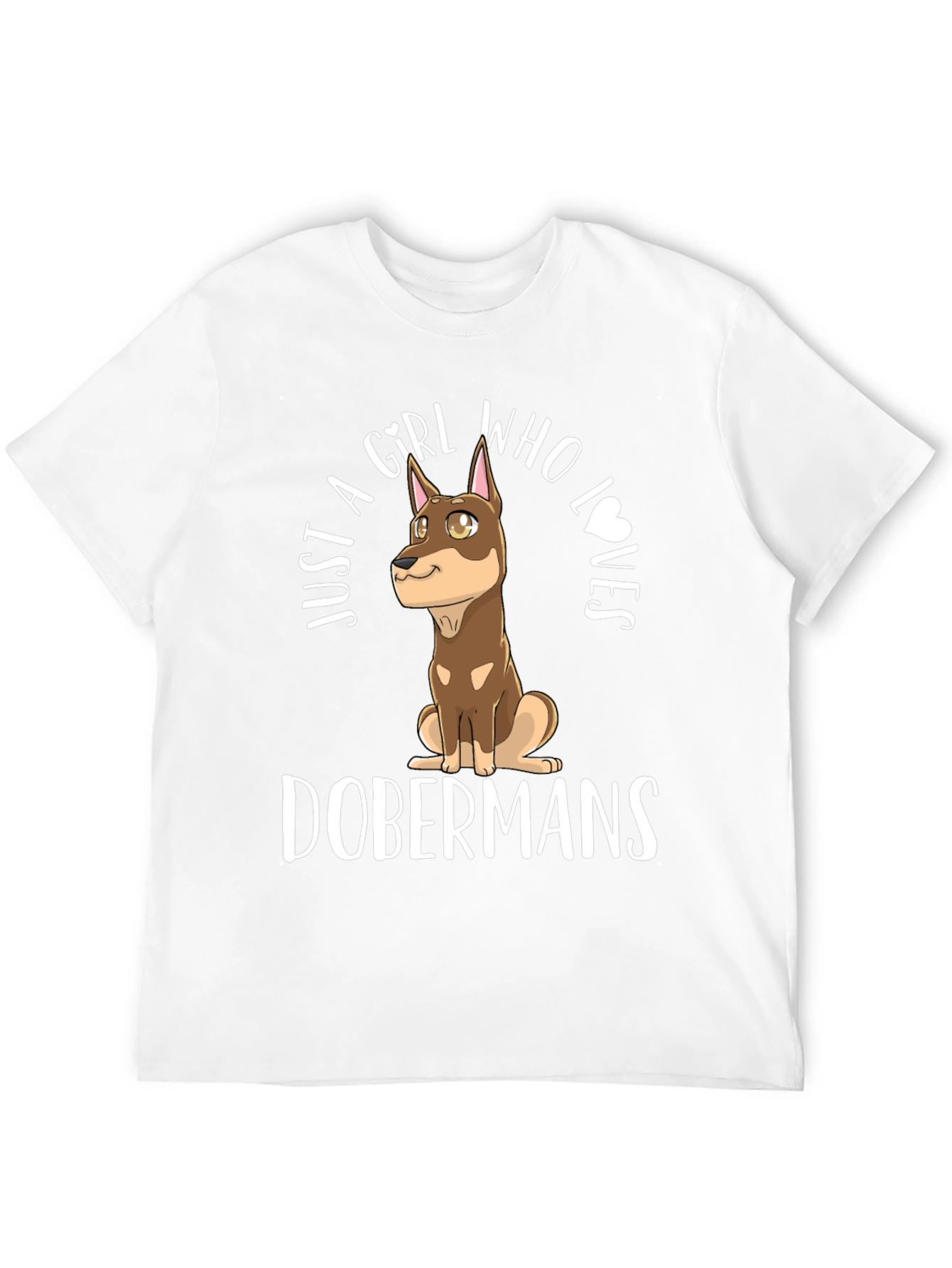 Doberman Girls T-Shirt - Dog Lover Tee