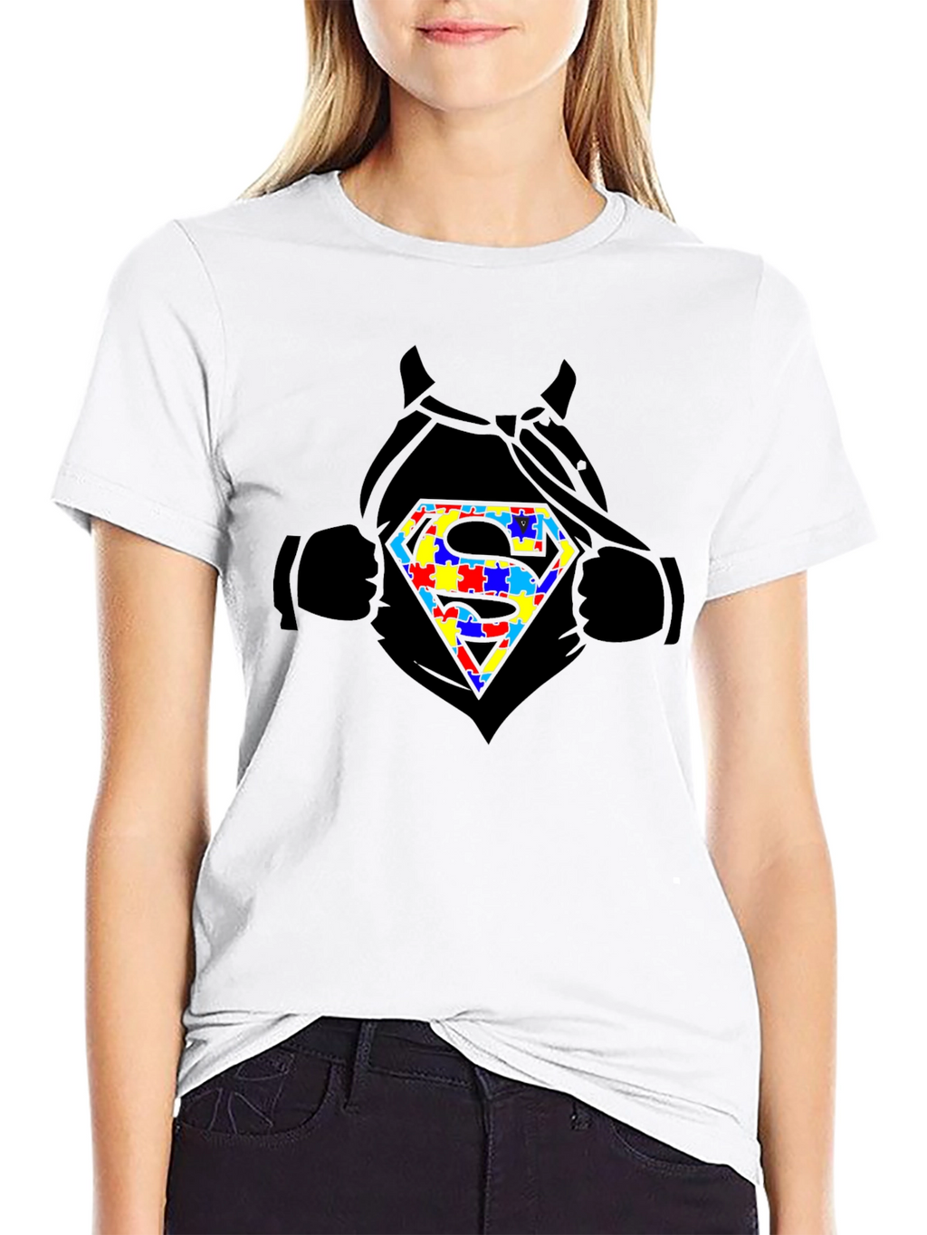 Autism Awareness Superman T-Shirt