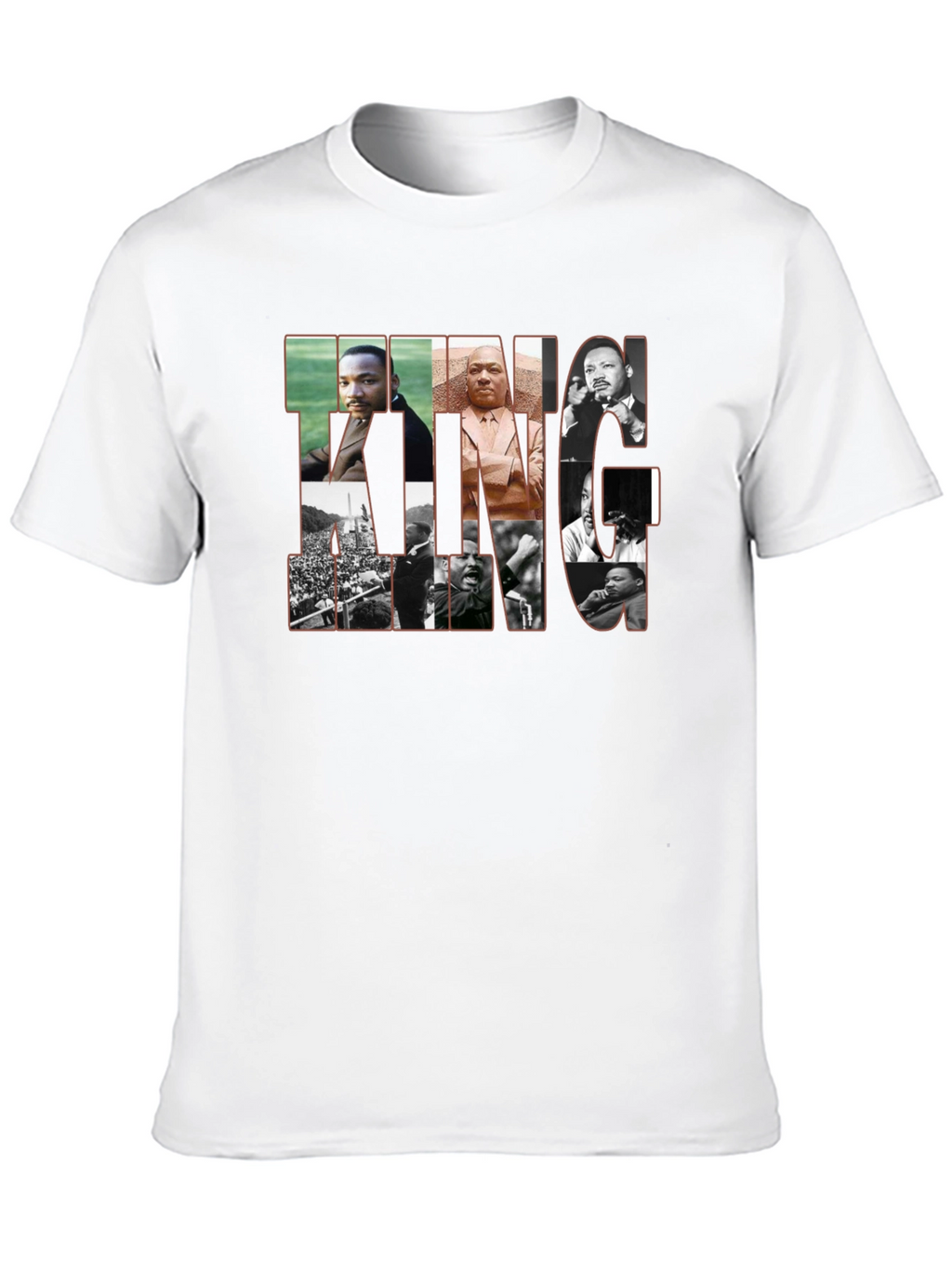 Martin Luther King Graphic Tee - Black