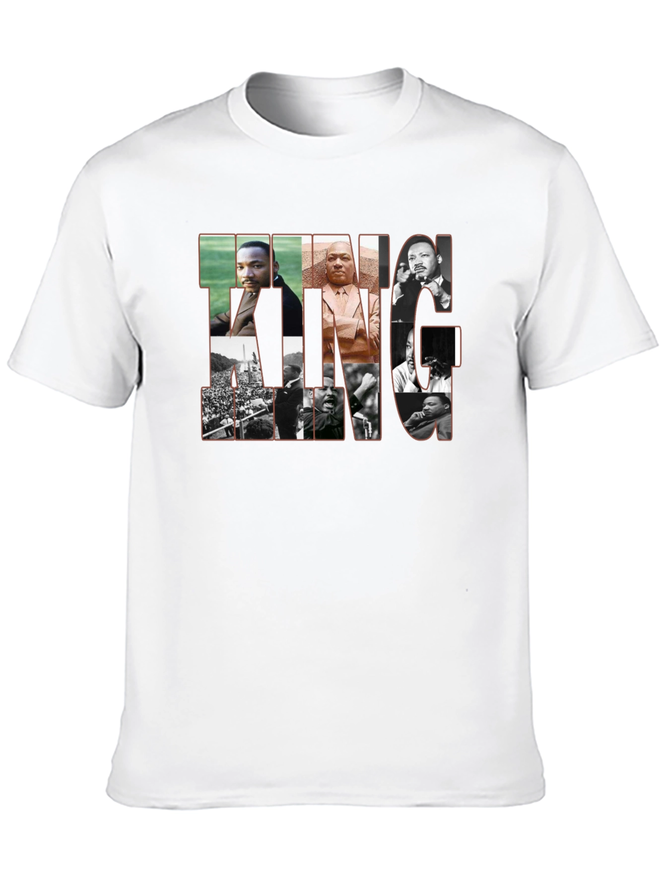 Martin Luther King Graphic Tee - Black