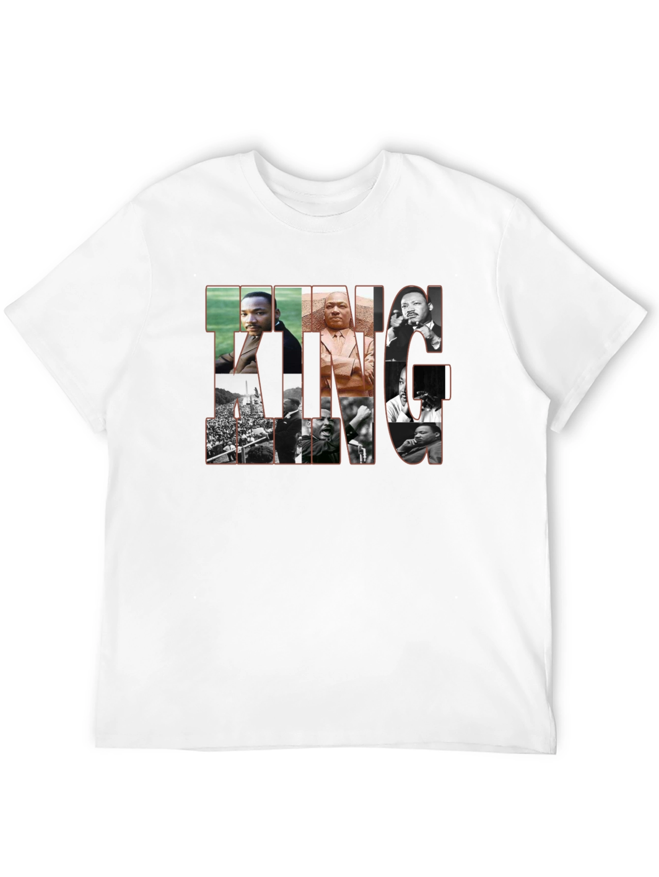 Martin Luther King Graphic Tee - Black