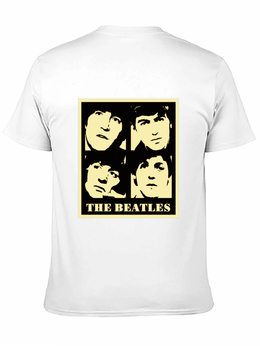 The Beatles Retro Graphic Tee - Black