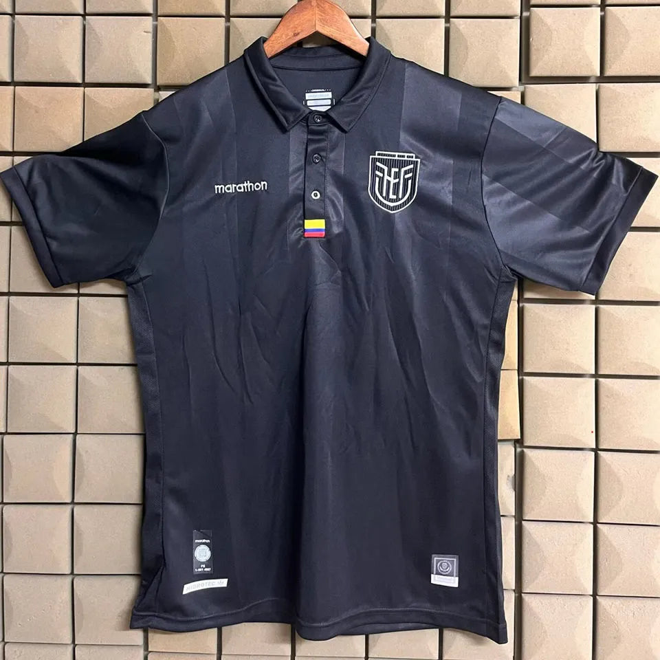 2026/27 Ecuador Black Fans Soccer Jersey Front