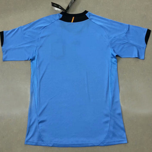 2012 Spain Away Blue Retro Soccer Jersey Item NO.: SPA2012 Back
