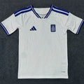2026/27 Greece Home White Fans Soccer Jersey Front