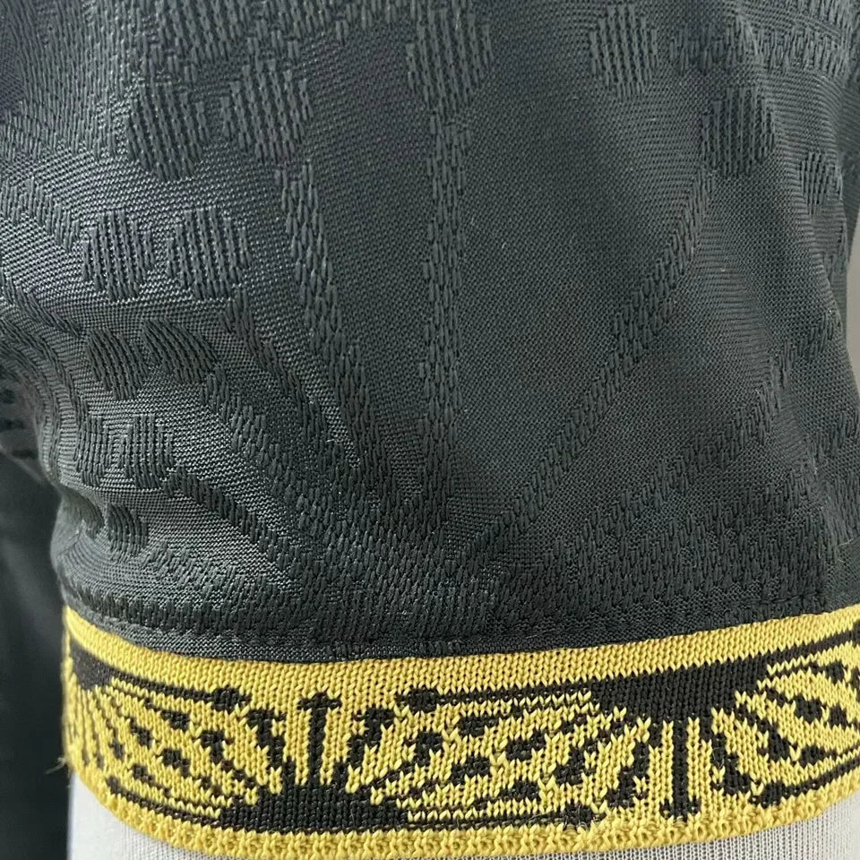 2025 Mexico Black Special Edition Player Version Soccer Jersey Detail 4