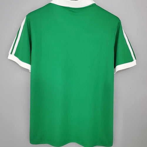 1986 Mexico Home Retro Soccer Jersey Back