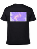 Orchid Graphic Black T-Shirt