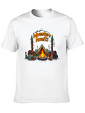 Adventure Awaits Camping Graphic Tee
