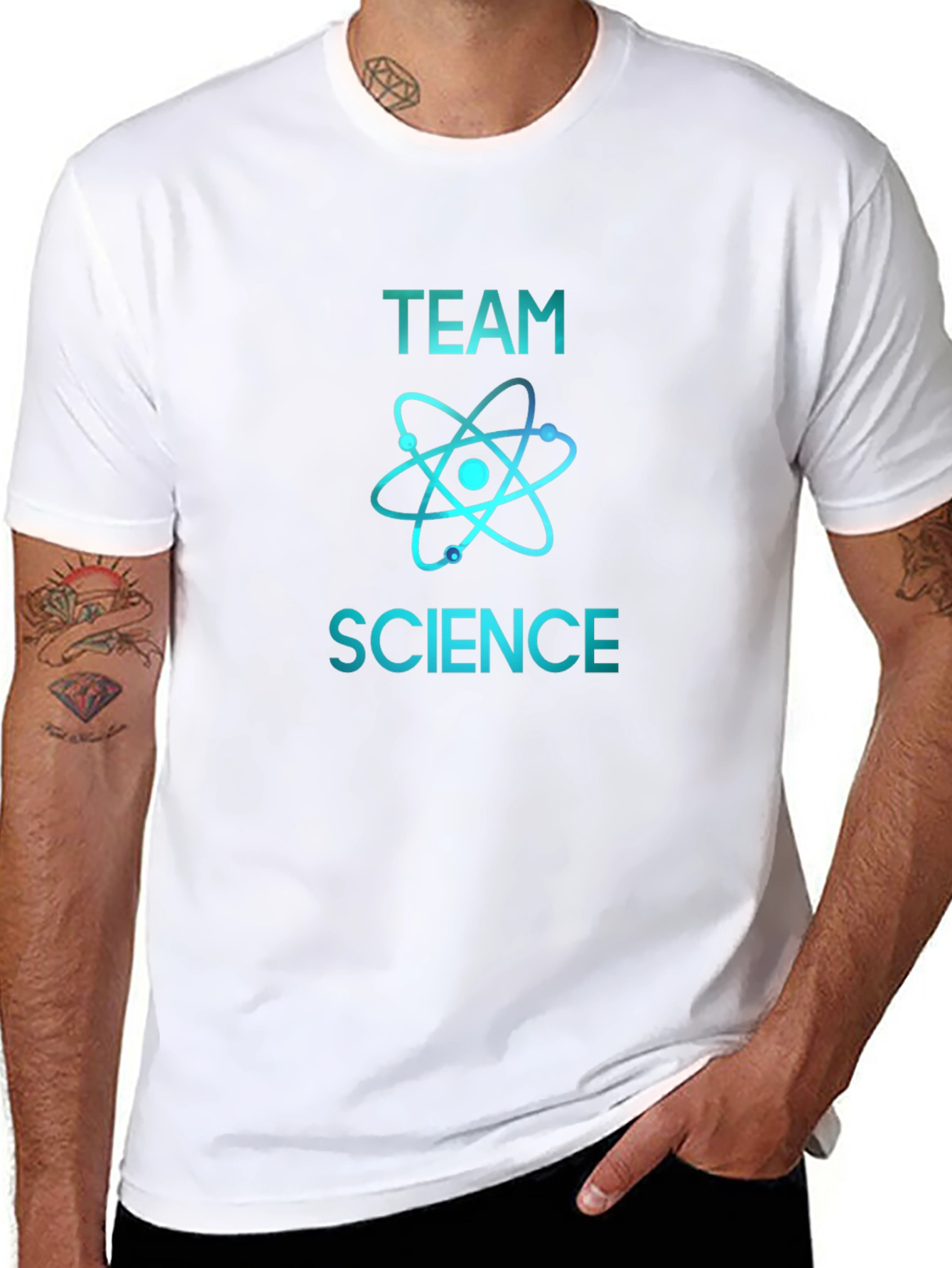Team Science T-Shirt - Cool Atom Design