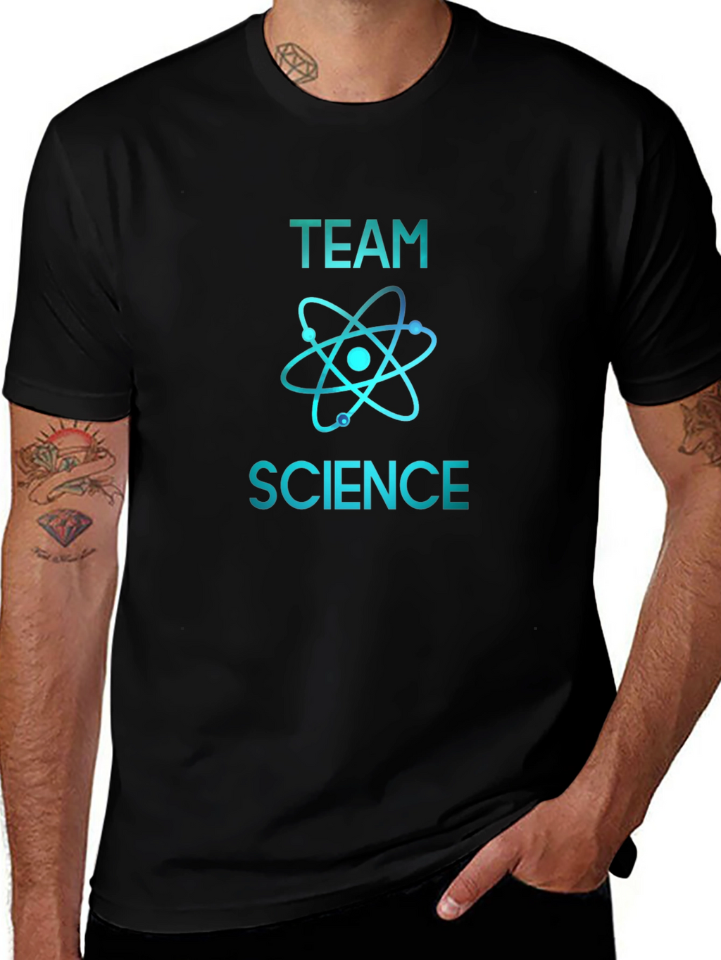 Team Science T-Shirt - Cool Atom Design