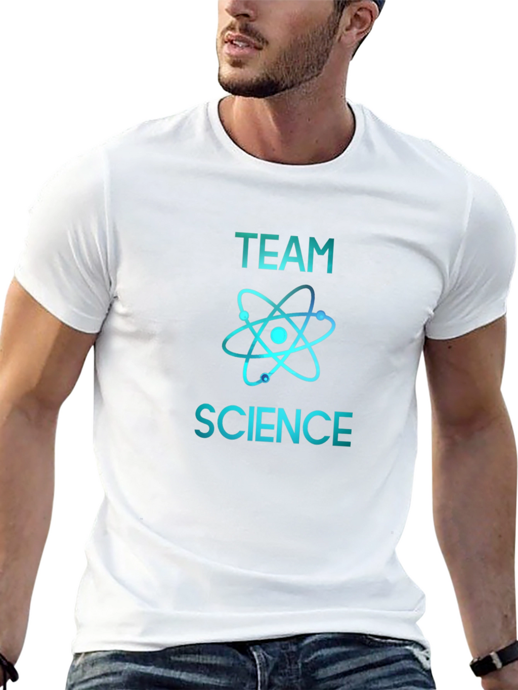 Team Science T-Shirt - Cool Atom Design