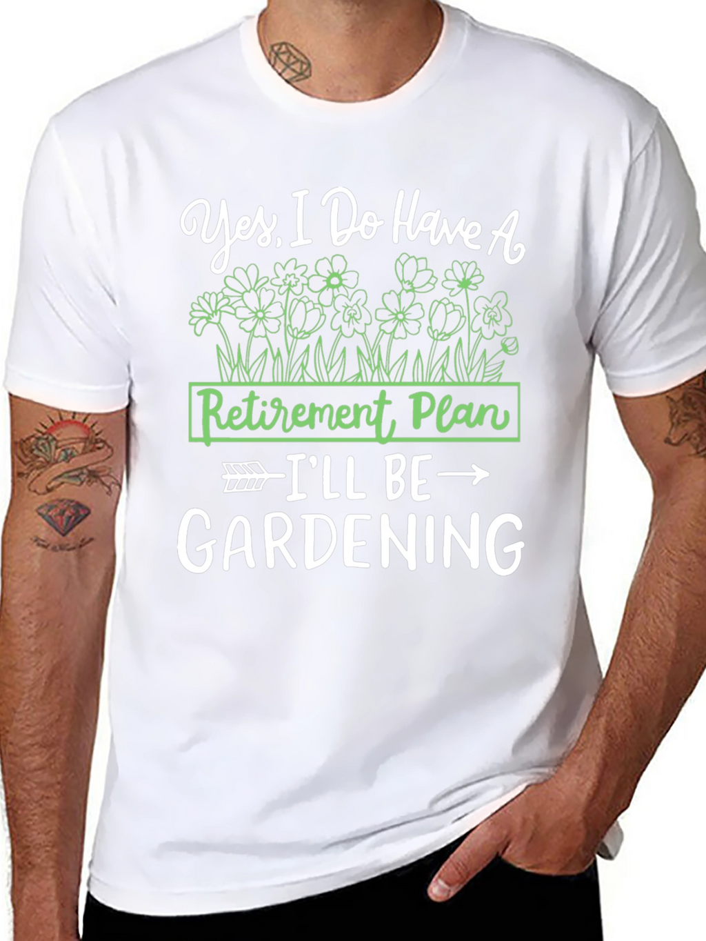 Gardening Retirement Plan T-Shirt