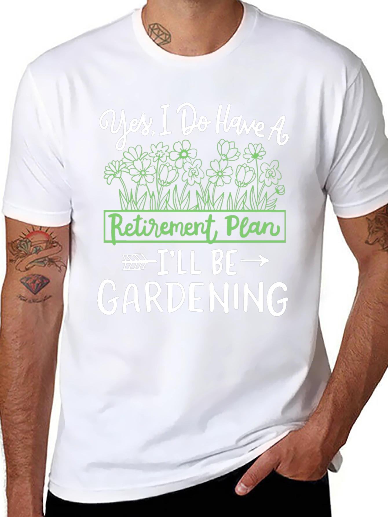 Gardening Retirement Plan T-Shirt