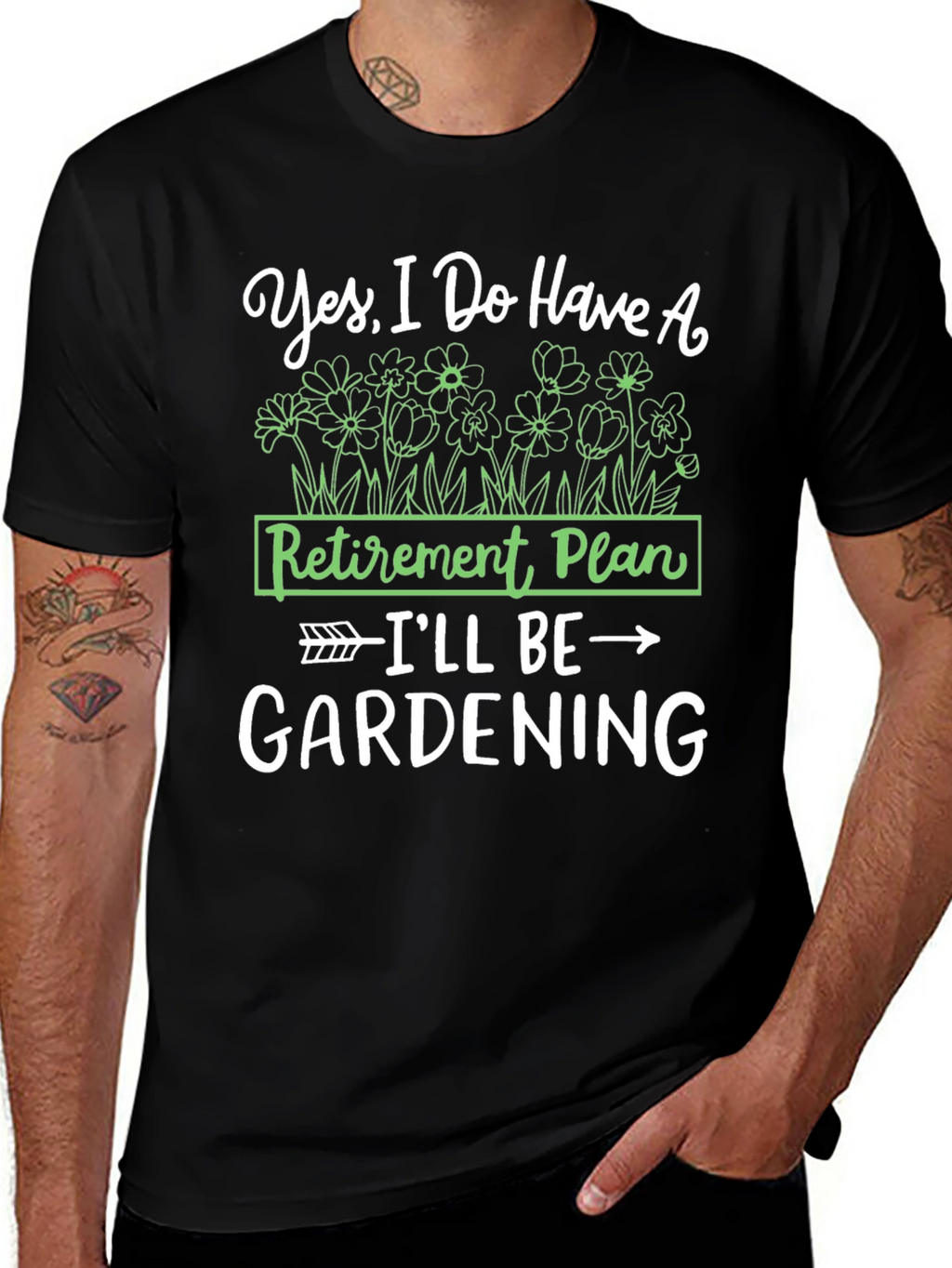 Gardening Retirement Plan T-Shirt