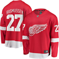 Men's Detroit Red Wings Michael Rasmussen #27 Red Home Breakaway Player Jerseys