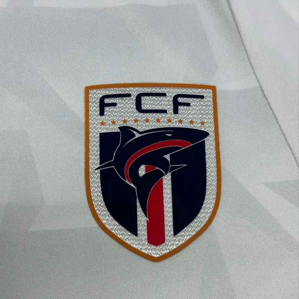 2026/27 Cabo Verde Away White Fans Soccer Jersey 佛得角 Detail 3