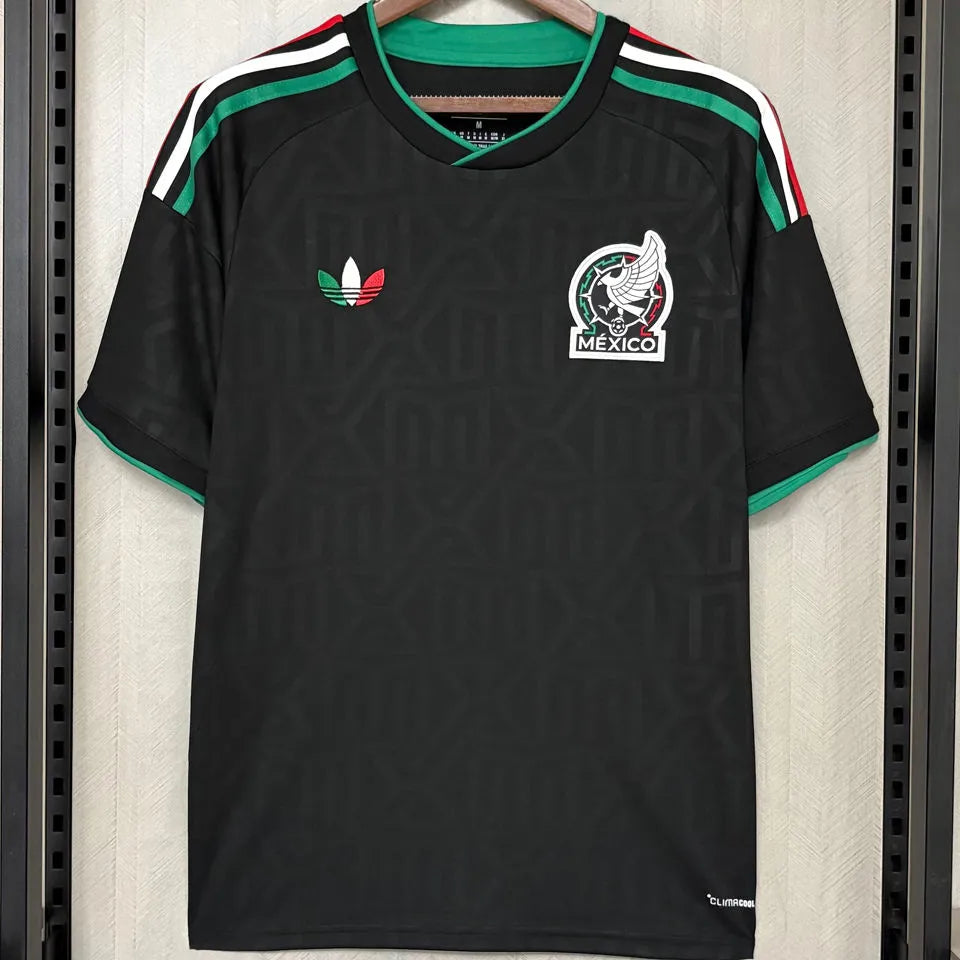2026/27 Mexico 1:1 Quality Third Black Fans Soccer Jersey Front