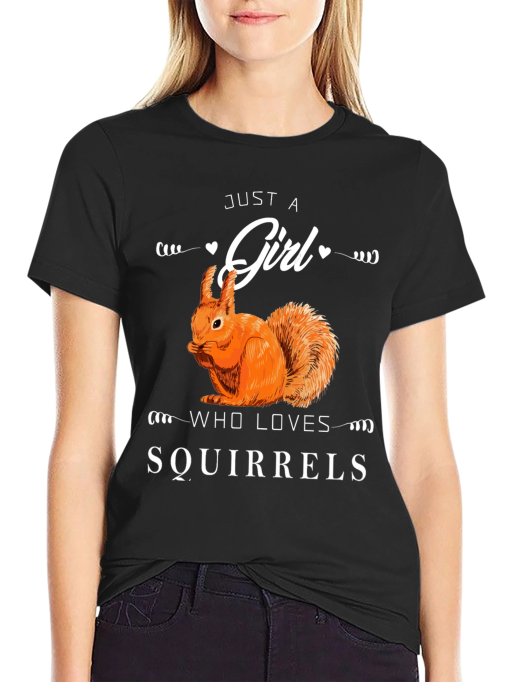 Just A Girl Who Loves Squirrels T-Shirt