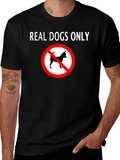Real Dogs Only Graphic Tee