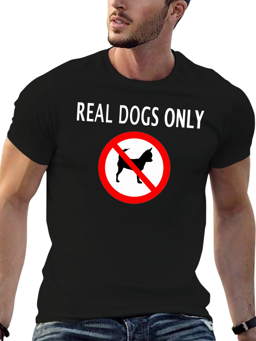 Real Dogs Only Graphic Tee