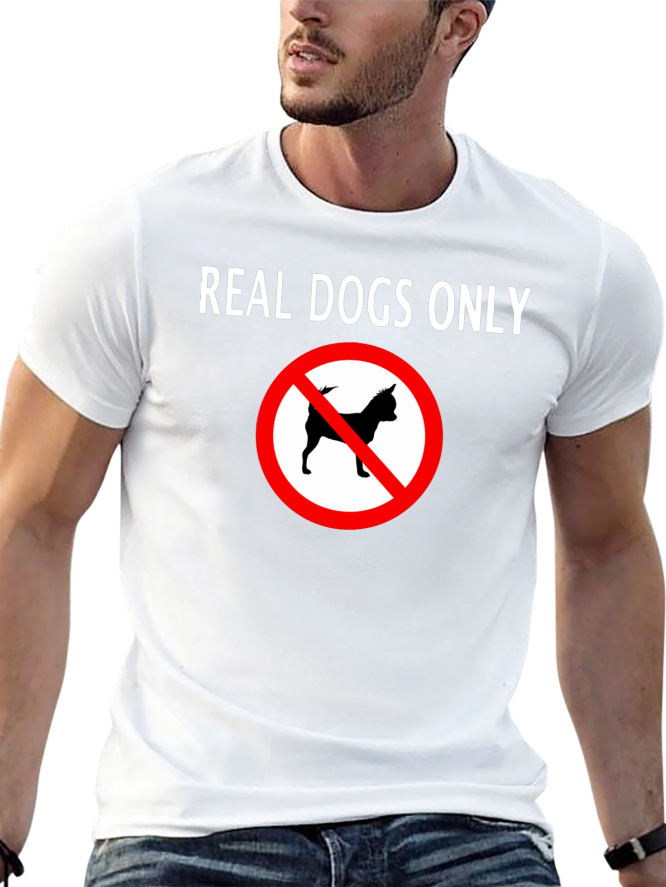 Real Dogs Only Graphic Tee