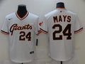 Men's San Francisco Giants Willie Mays #24 White Replica Player Jerseys