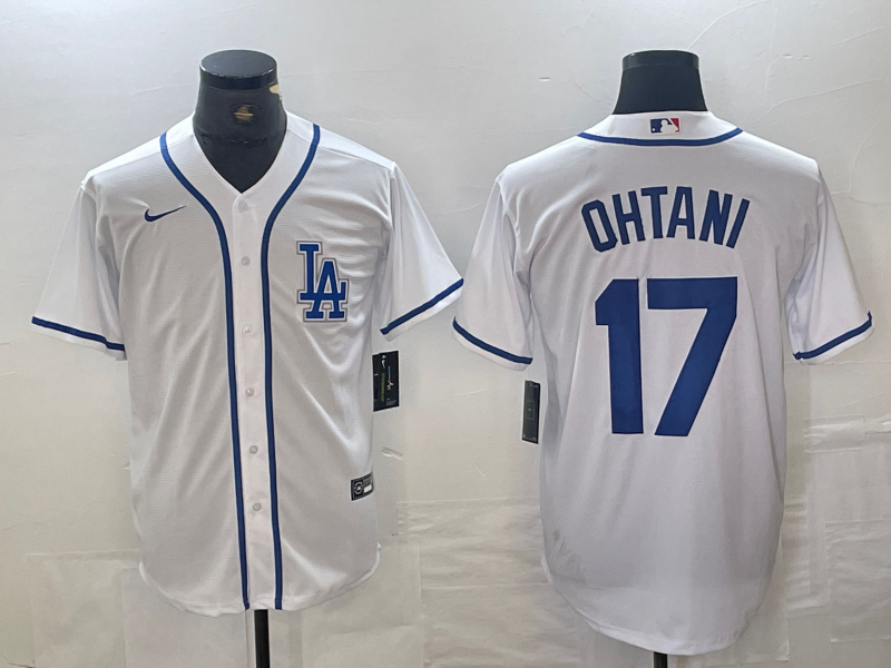 Men's Los Angeles Dodgers Shohei Ohtani #17 White Alternate Limited Player Jerseys