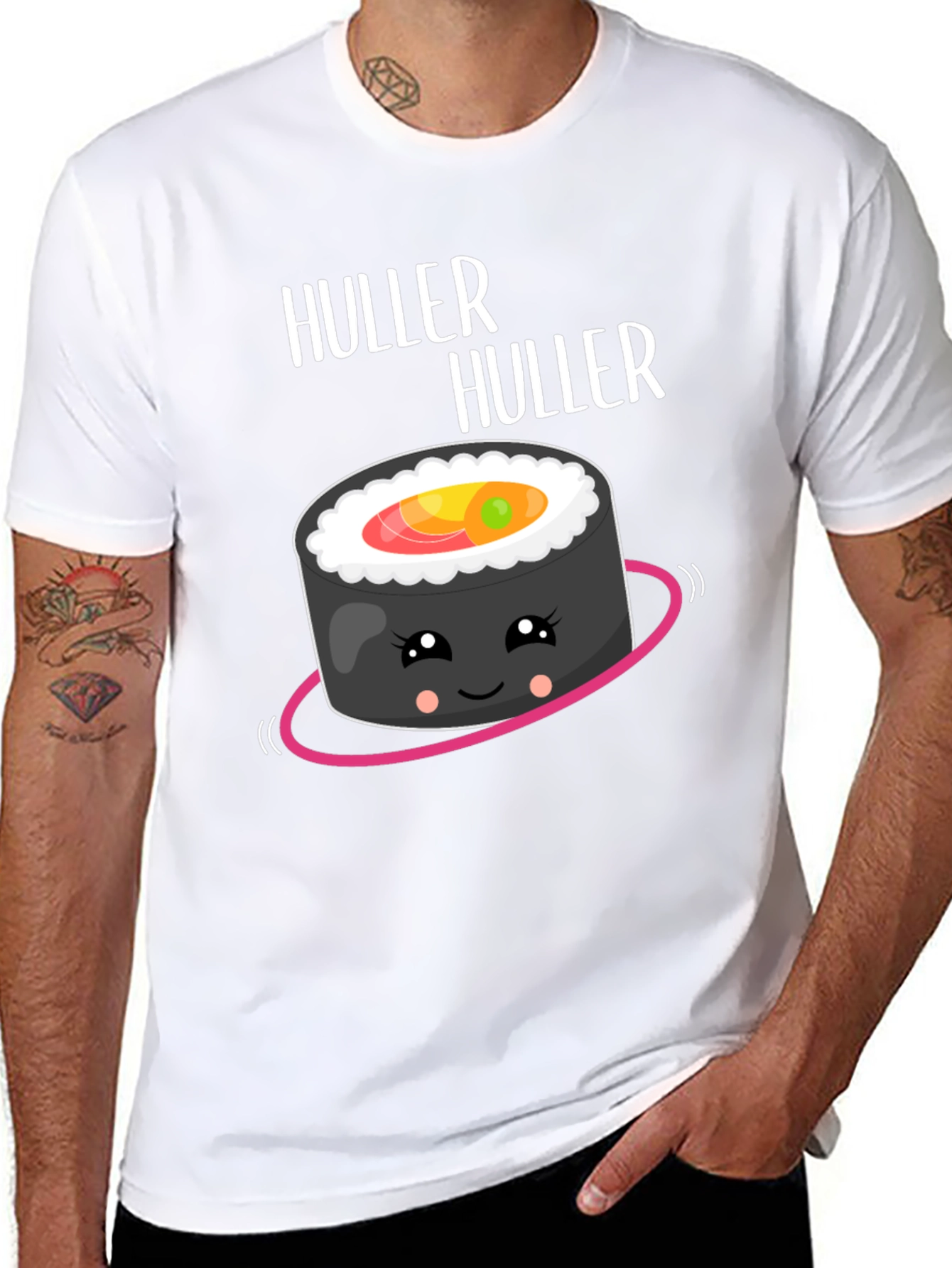 Huller Sushi Kawaii Style T-Shirt