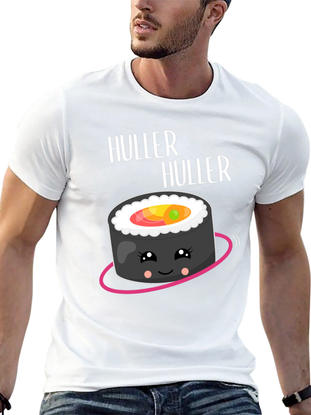 Huller Sushi Kawaii Style T-Shirt