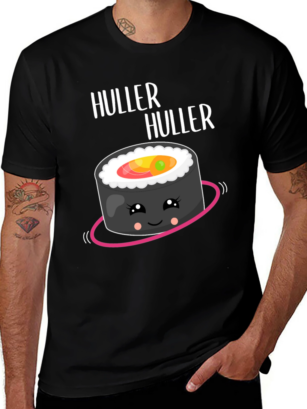 Huller Sushi Kawaii Style T-Shirt