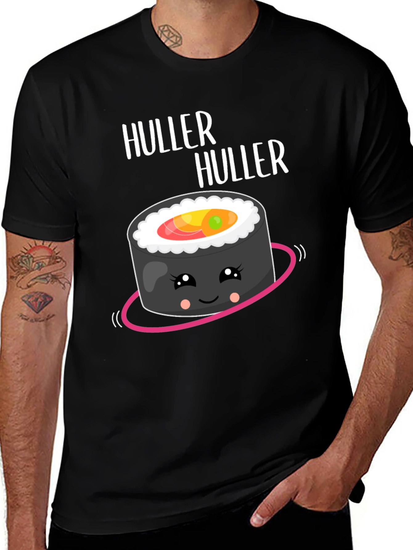 Huller Sushi Kawaii Style T-Shirt