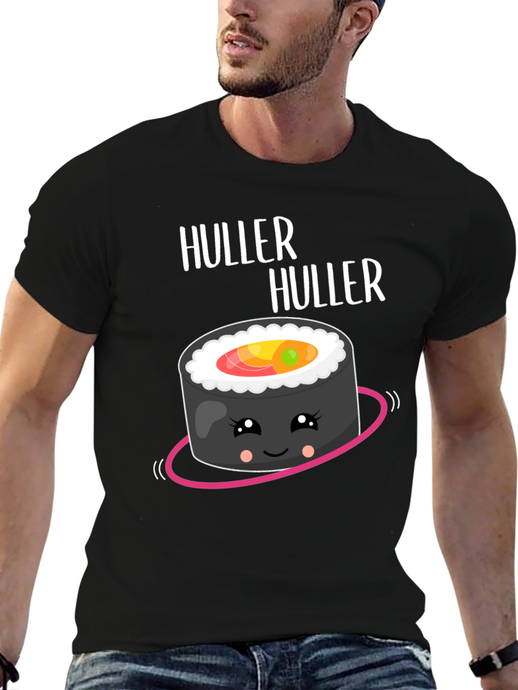 Huller Sushi Kawaii Style T-Shirt