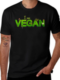 I am Vegan Graphic T-Shirt