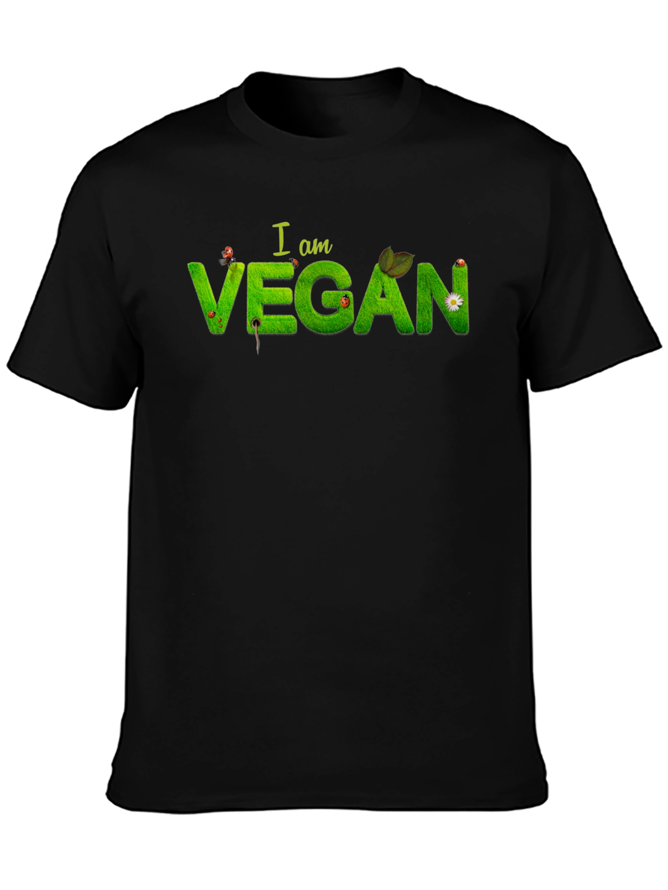 I am Vegan Graphic T-Shirt