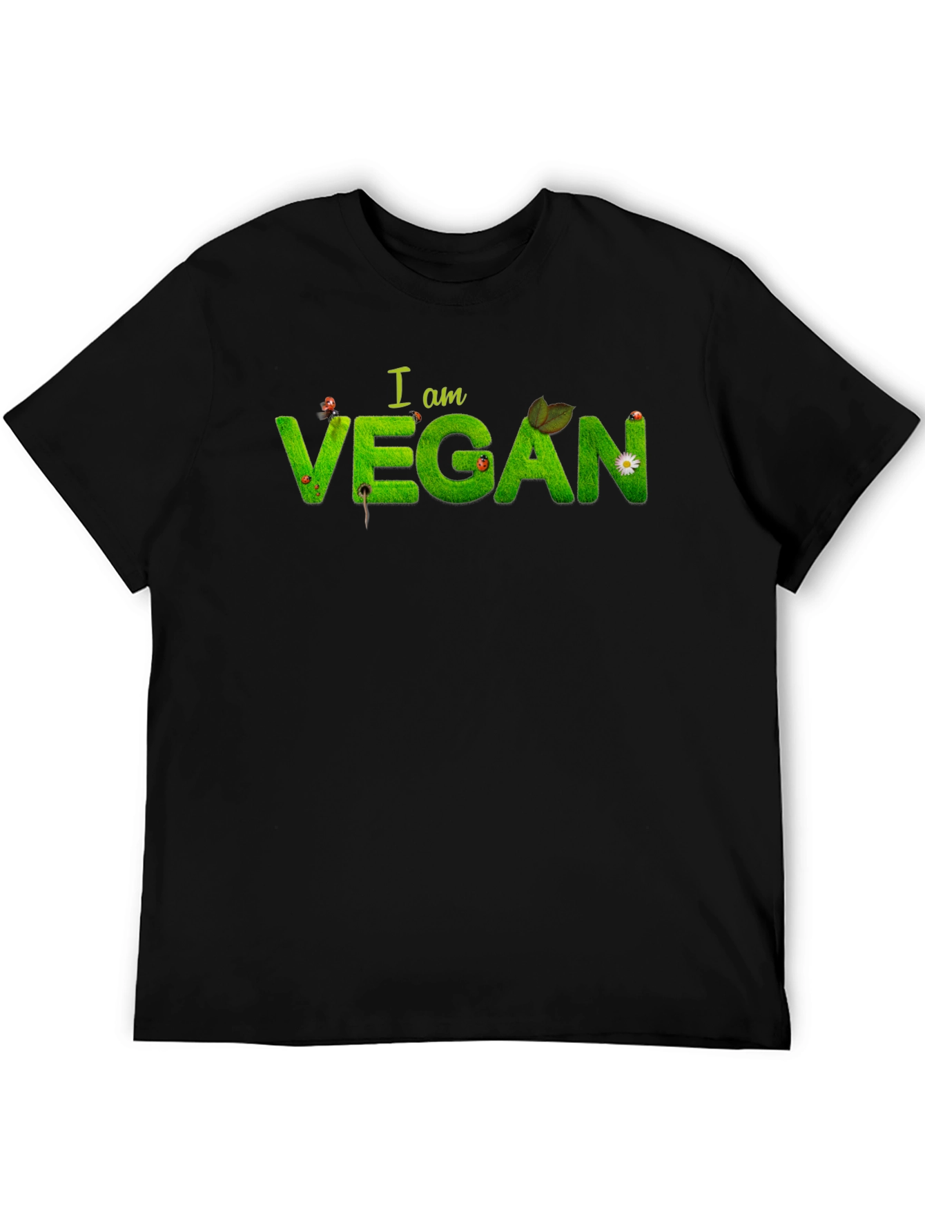 I am Vegan Graphic T-Shirt
