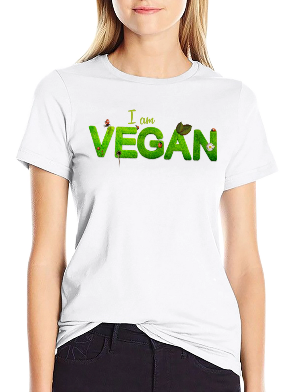 I am Vegan Graphic T-Shirt