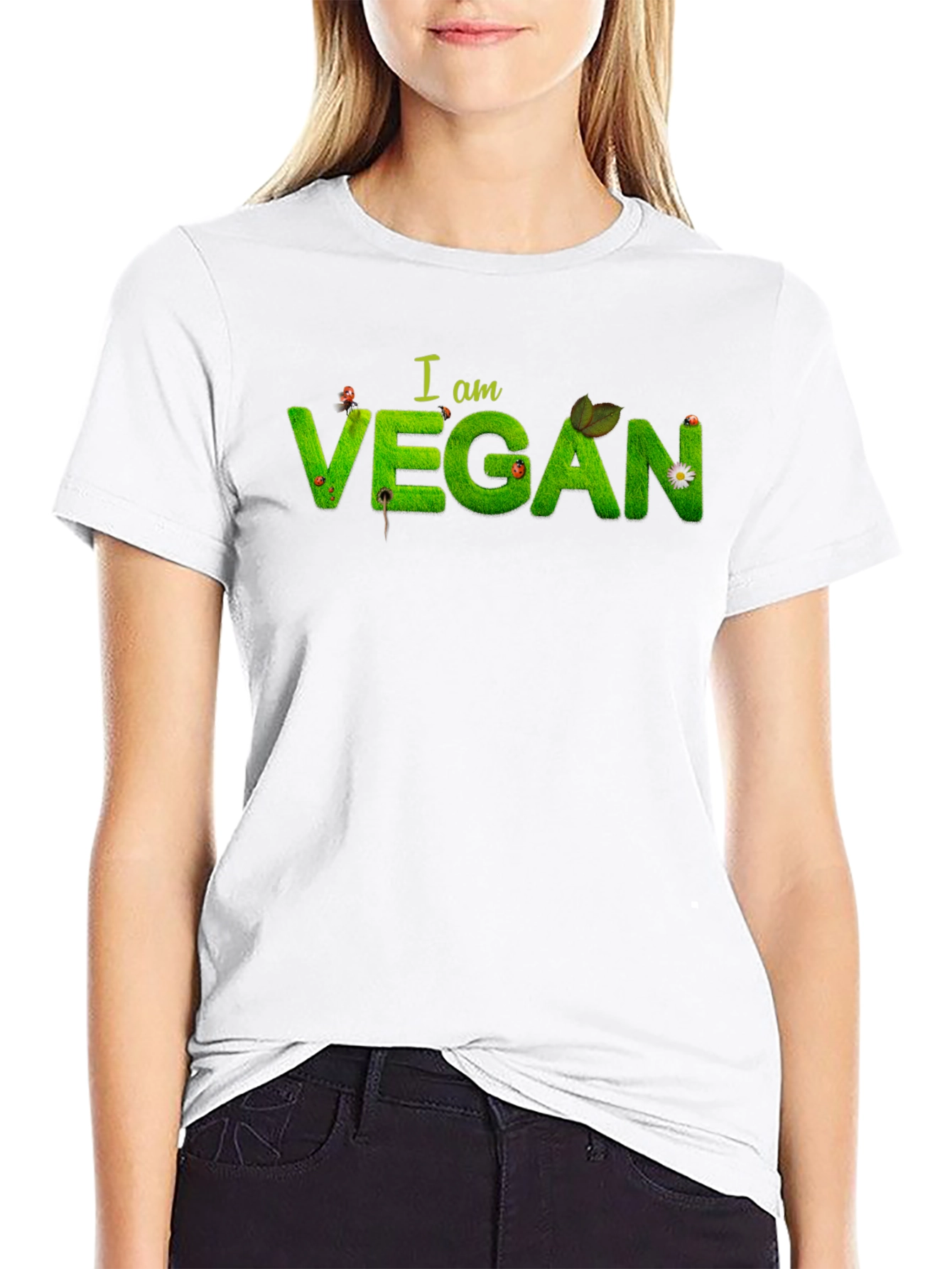 I am Vegan Graphic T-Shirt