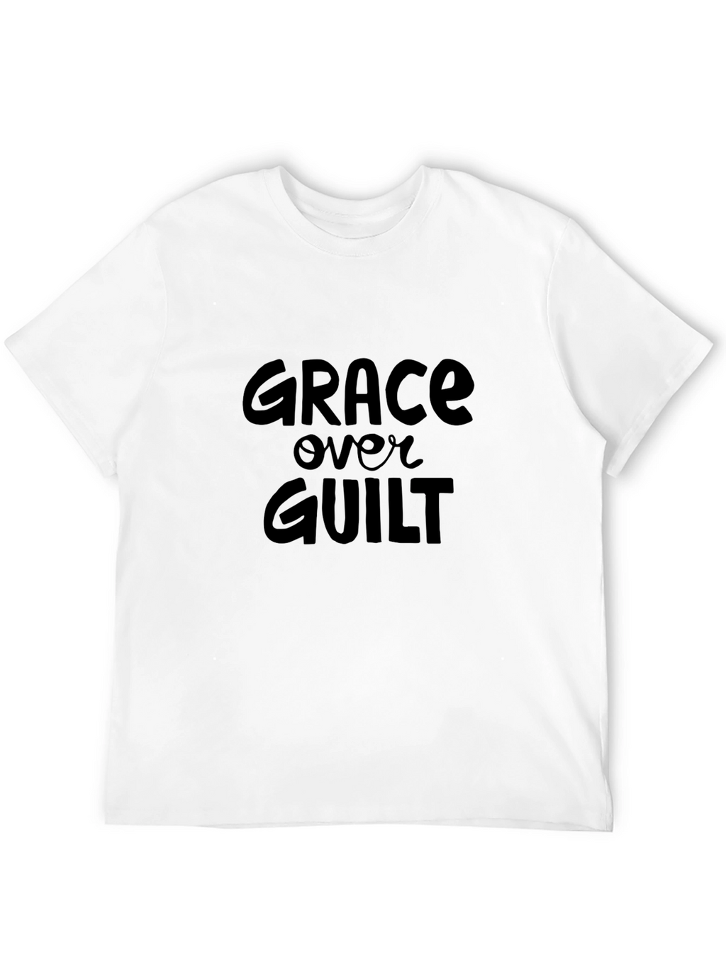 Grace Over Guilt Black Graphic Tee