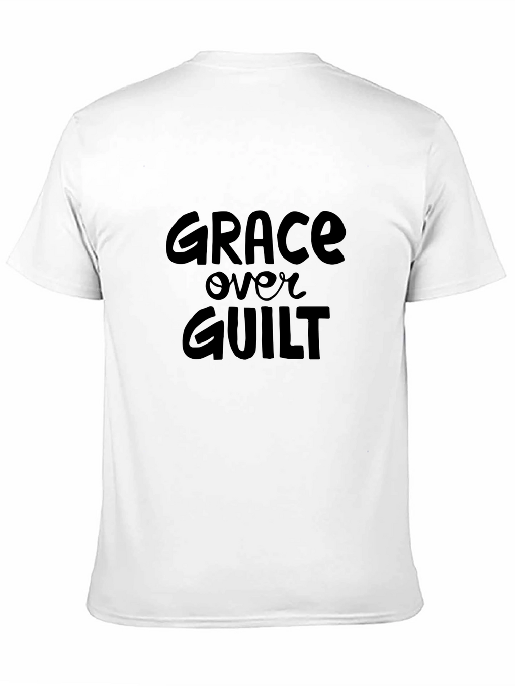 Grace Over Guilt Black Graphic Tee