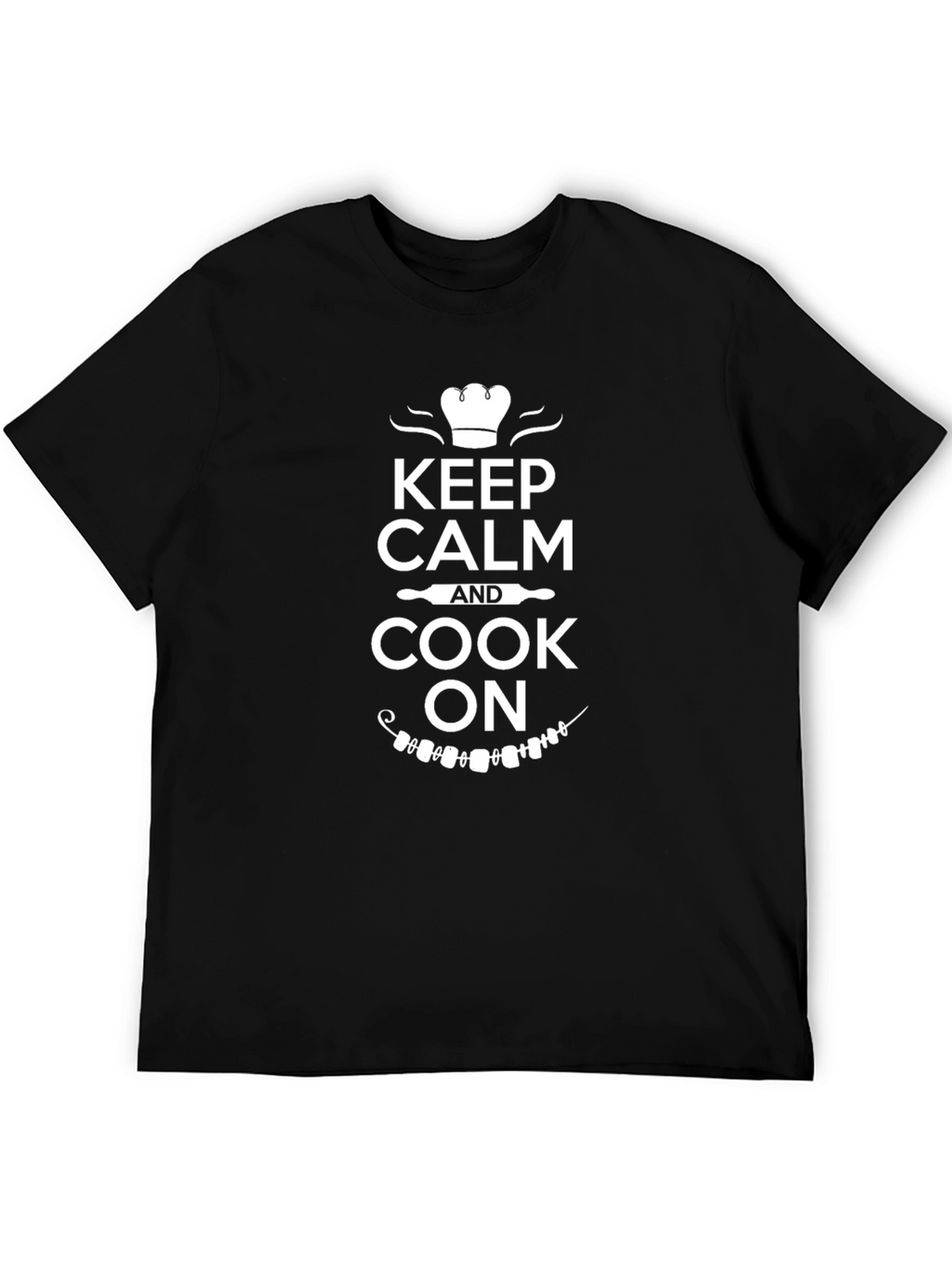 Keep Calm and Cook On Graphic Tee
