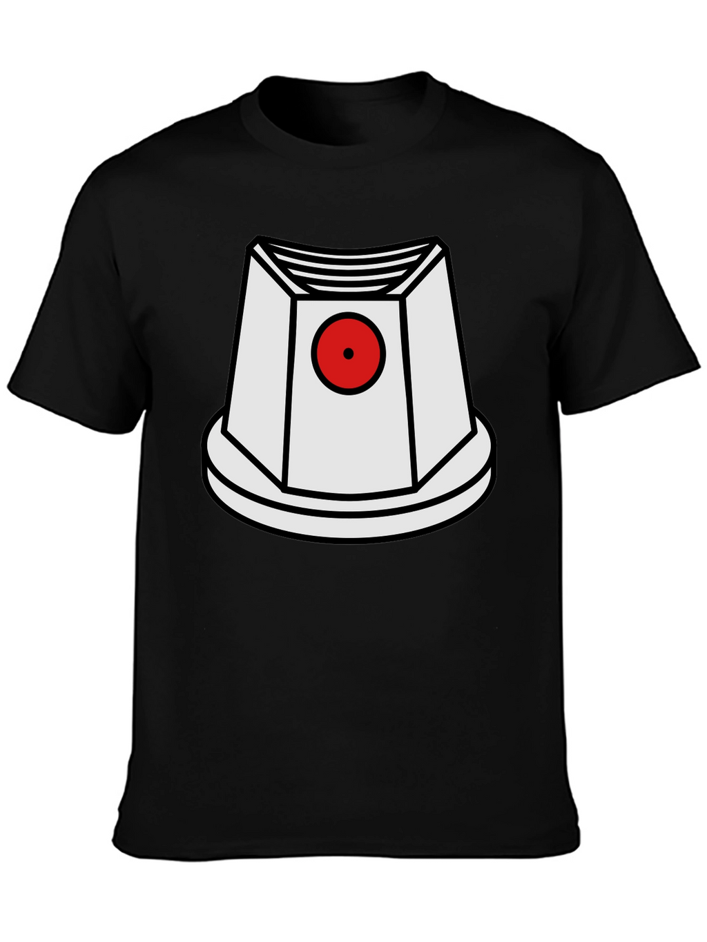 Funky Graphic Tee - Spray Paint Cap Design