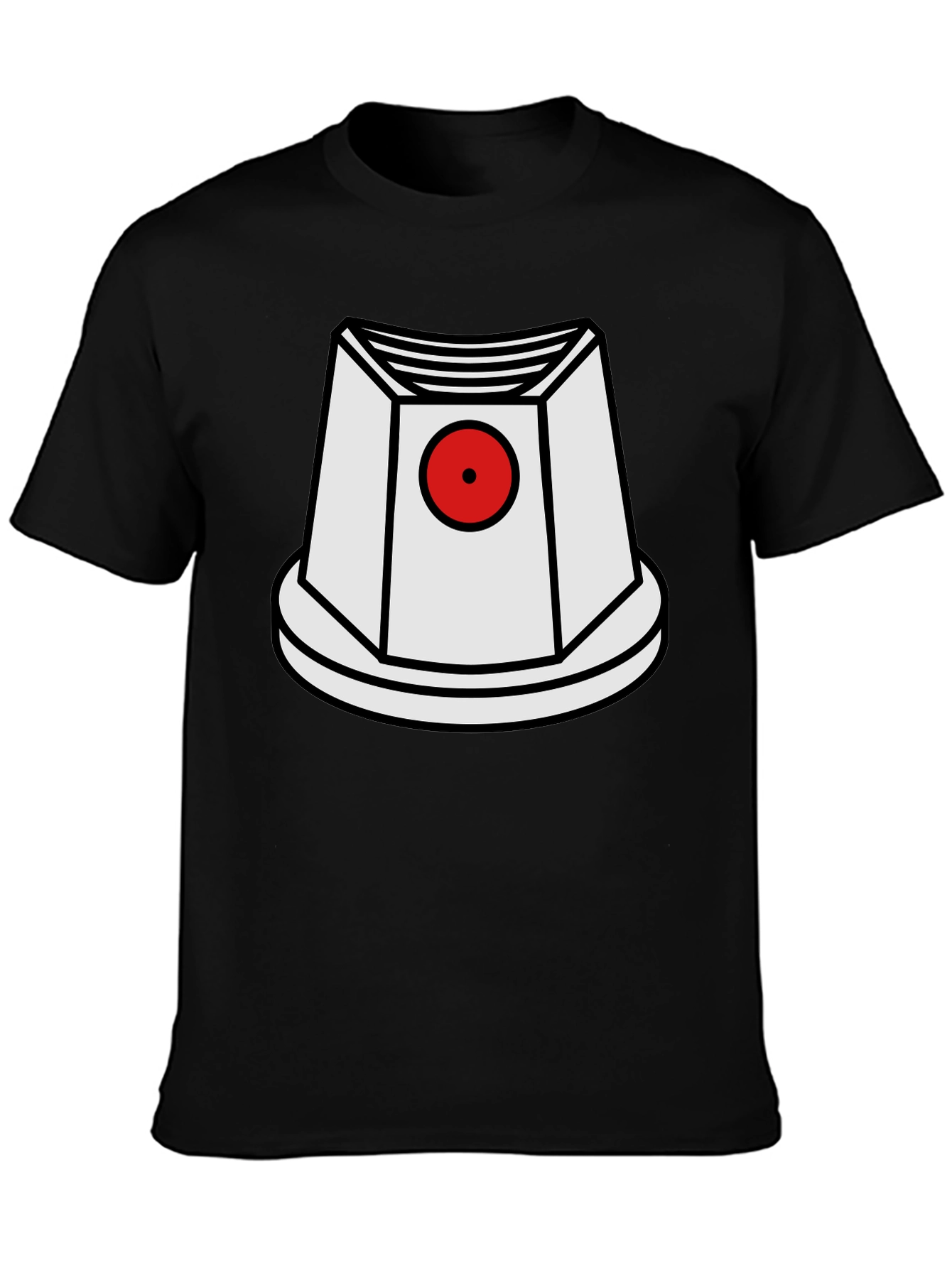 Funky Graphic Tee - Spray Paint Cap Design