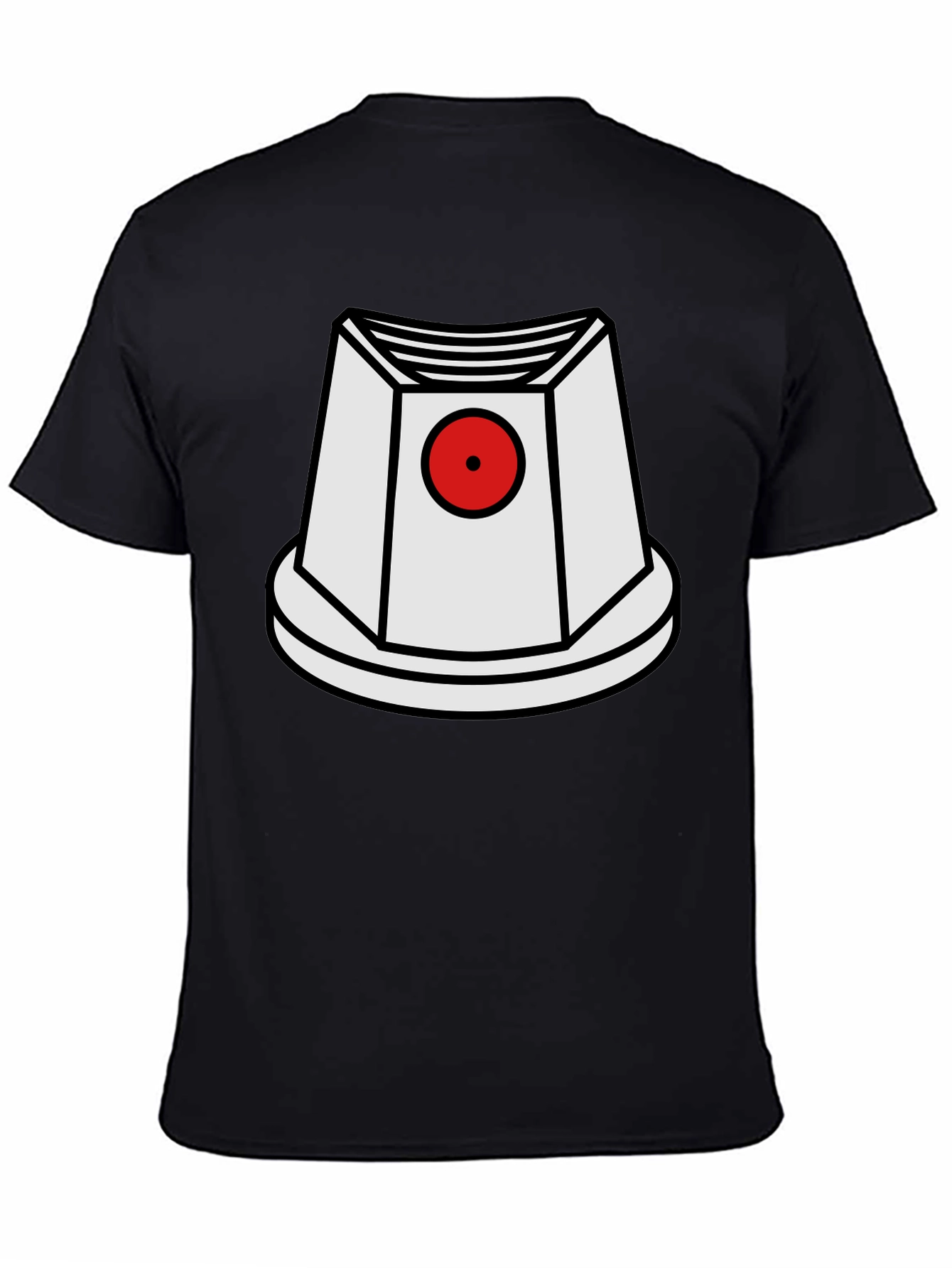 Funky Graphic Tee - Spray Paint Cap Design