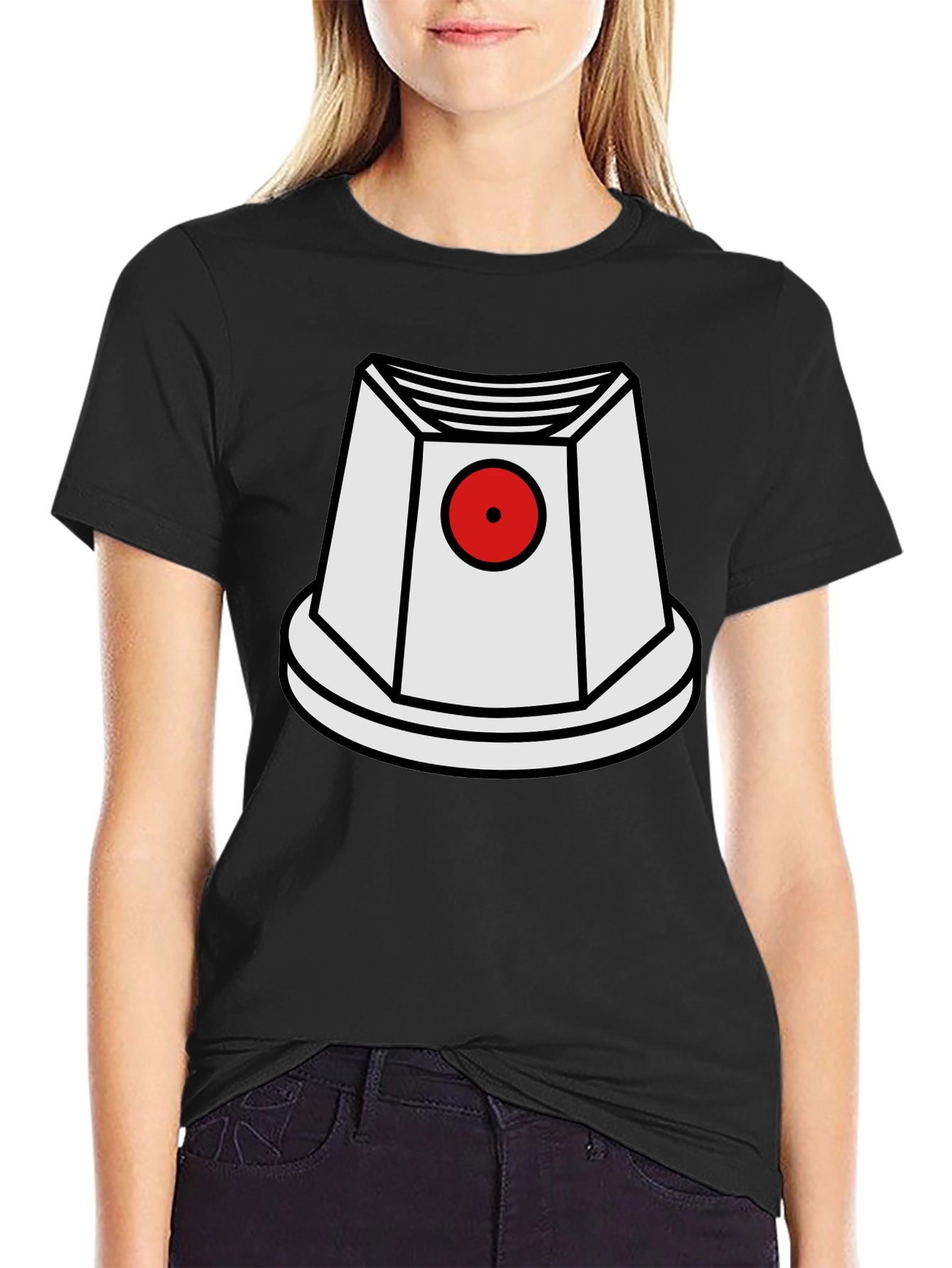 Funky Graphic Tee - Spray Paint Cap Design