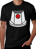 Funky Graphic Tee - Spray Paint Cap Design